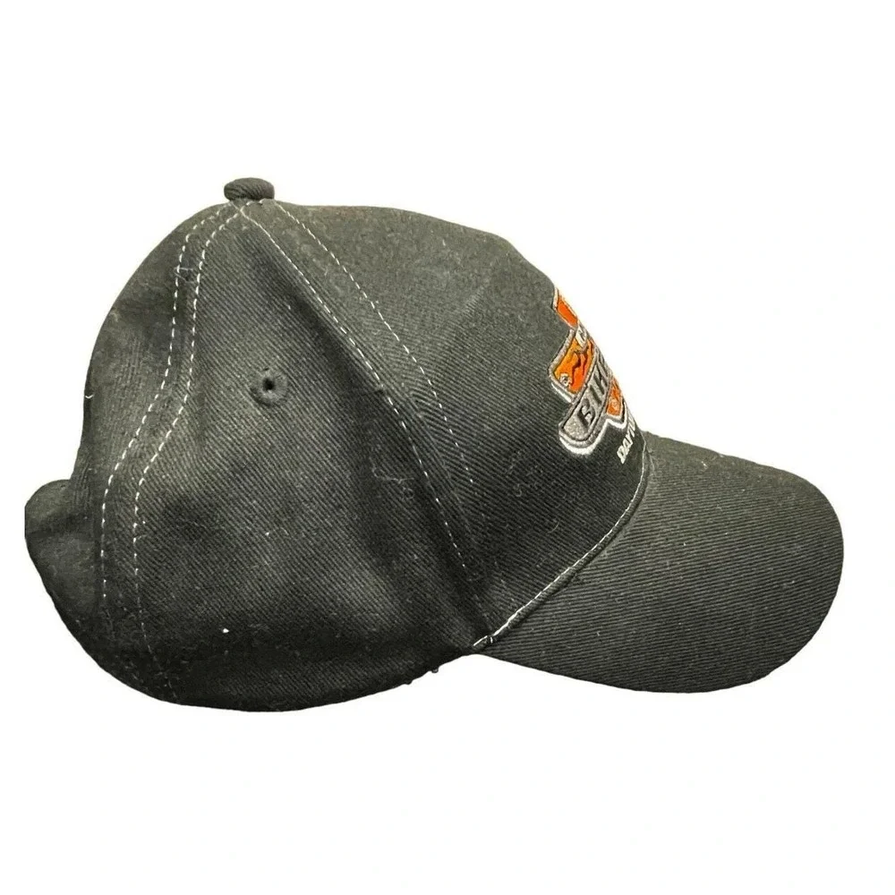 Beach Club Promotions 2005 Daytona Beach Bike Week 64th Annual Hat Black Orange
